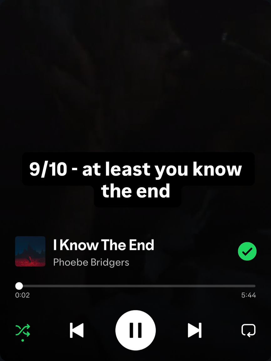 I Know The End promotional image